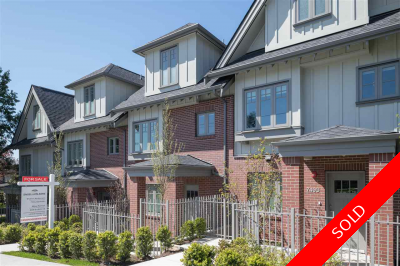 South Granville Townhouse for sale: 3 bedroom 1,411 sq.ft. (Listed 2018-04-25)